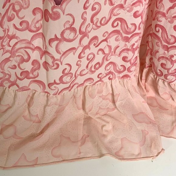 Sears Pink Patterned Robe - Picture 4 of 12